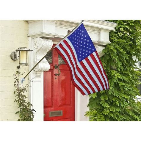 MADE IN USA American Flag 3' x 5' Nylon Embroidered 3x5 - Walmart.com