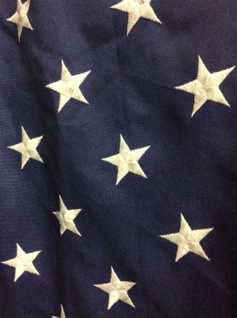 American Flag – Embroidered Stars – Distressed | Boardwalk Vintage