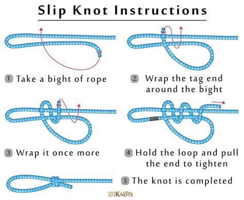 How to Tie a Slip Knot | Bracelet knots, Knots, Jewelry knots