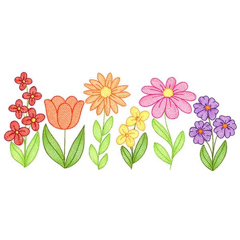 May Flowers Clip Art drawing free image download - Clip Art Library