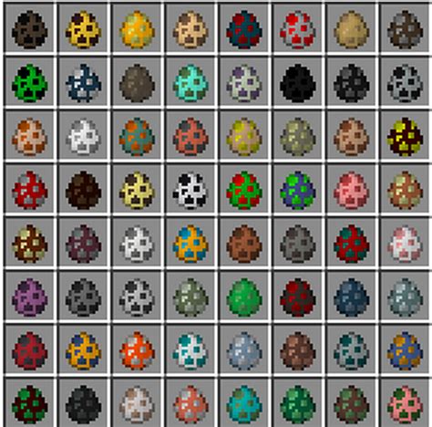 Craftable Spawn Eggs Minecraft Data Pack