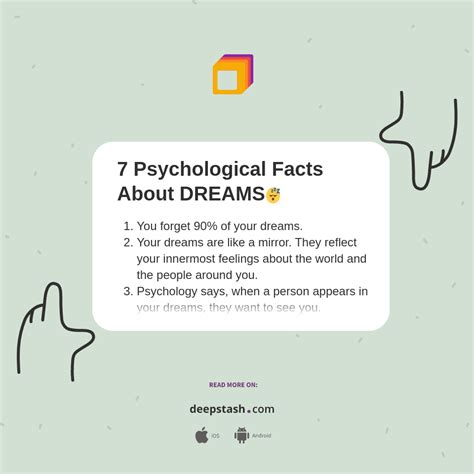 7 Psychological Facts About DREAMS😴 - Deepstash