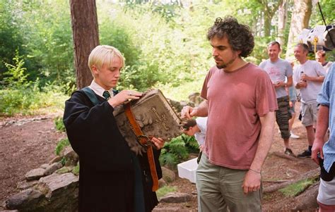 Alfonso Cuarón directs Tom Felton — Harry Potter Fan Zone