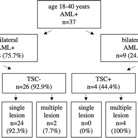 Prevalence of angiomyolipoma and tuberous sclerosis complex in the age ...