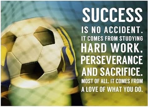 Amazon.com: Success Soccer Quote by Sports Mania Art Print, 16 x 12 inches: Posters & Prints