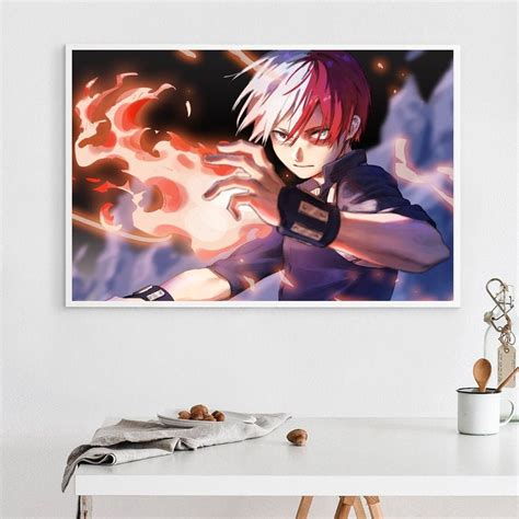 My Hero Academia Poster Canvas Painting Wall Art Living Room | Etsy