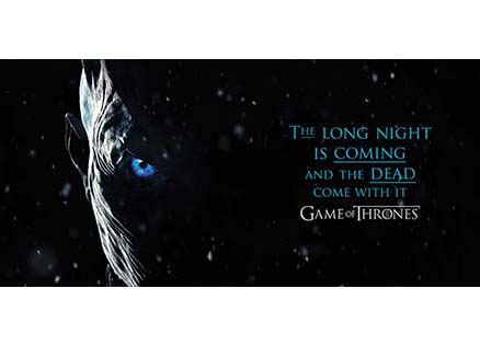 The Long Night | Official Game Of Thrones Mug | Redwolf