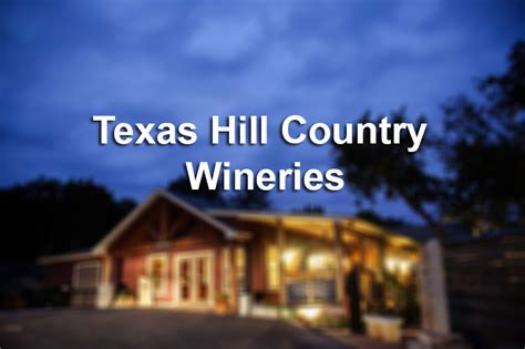 Texas Hill Country wineries - San Antonio Express-News