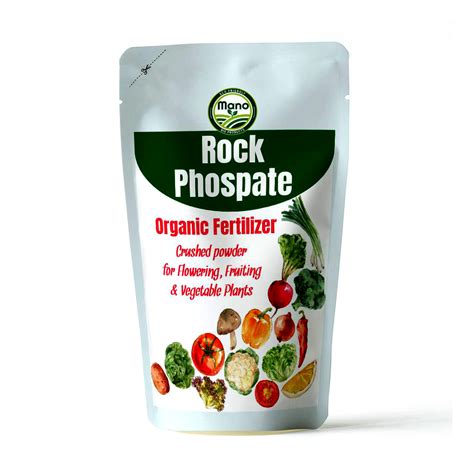 Rock Phosphate 500gms Organic Fertilizer | Online Terrace Garden Materials