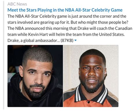 Why is Drake afraid to play in the NBA Celebrity All-Star Game ...