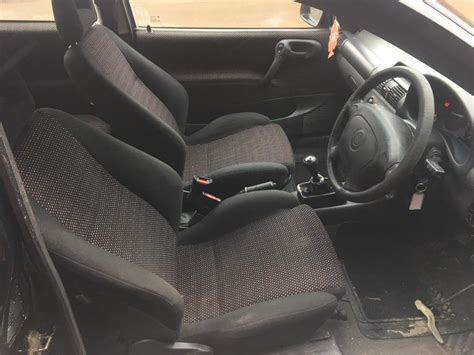 VAUXHALL CORSA B SPORT PHASE 1 interior good clean condition rare Sri ...