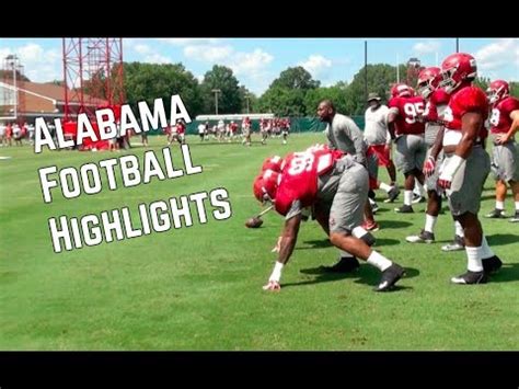 Alabama Football Highlights - YouTube