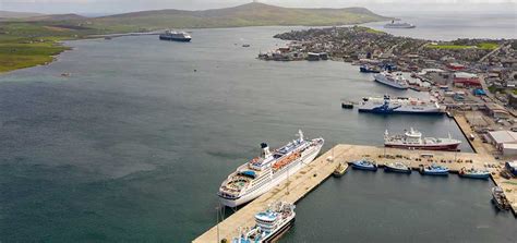 Lerwick Harbour hosts four cruise vessels in one day