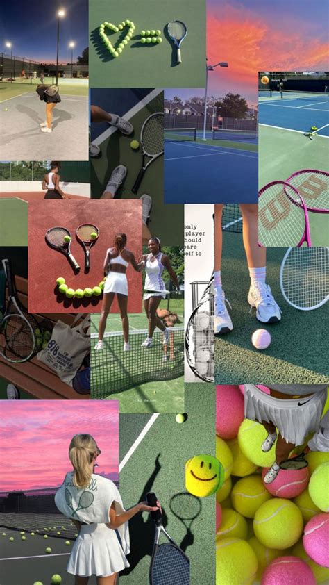 tennis aesthetic #tennisoutfits #tennisinspo #tennisaesthetic #tennisvibes #tennis #collage # ...