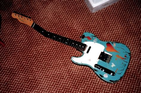 I played the fender Kurt Cobain tribute Jaguar today. | Telecaster ...