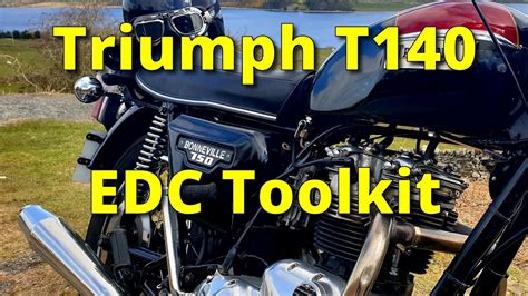 Triumph Bonneville T140 EDC Toolkit - YouTube