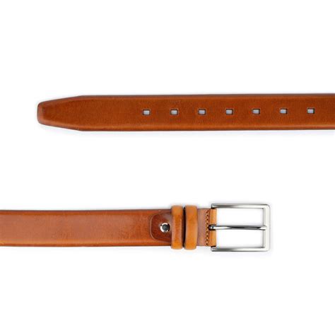 Buy Light Brown Men's Genuine Leather Belt - LeatherBeltsOnline.com