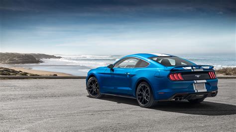 Ford Mustang EcoBoost Performance Pack 1 2018 Rear Wallpaper,HD Cars Wallpapers,4k Wallpapers ...