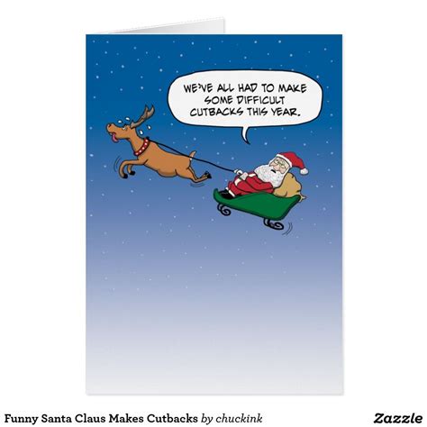 Create your own Card | Zazzle.co.uk | Christmas humor, Santa funny, Funny santa claus