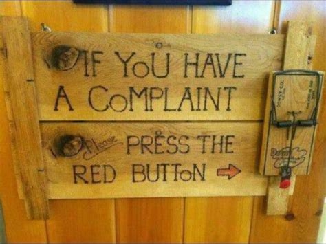 The Complaint Button