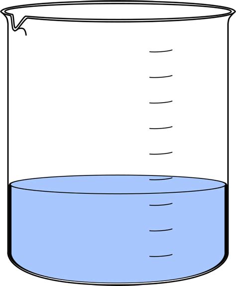 Beaker With Water Clipart Water In A Beaker Clipart Transparent | Images and Photos finder