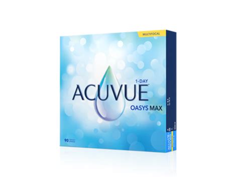 Acuvue Oasys Max 1-Day Multifocal 90 Pack Contacts | WebEyeCare