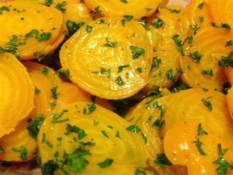 Yellow Beet Salad with Lemon and Parsley- Tri Holistic Nutrition