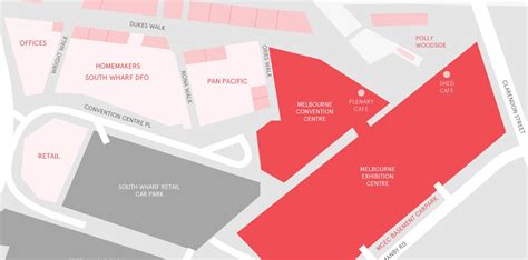 Melbourne Convention Centre Map