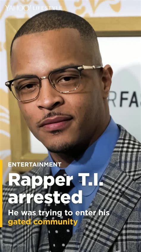 Police: Rapper T.I. arrested outside his gated community