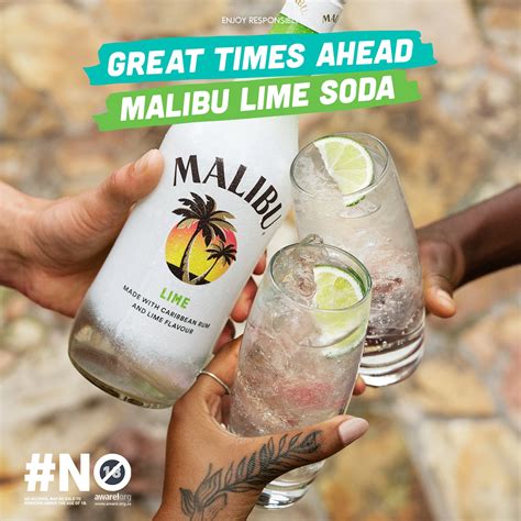 Malibu Lime 750ml | Norman Goodfellows