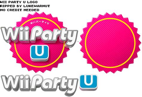 Wii U - Wii Party U - Title Screen Logo - The Spriters Resource