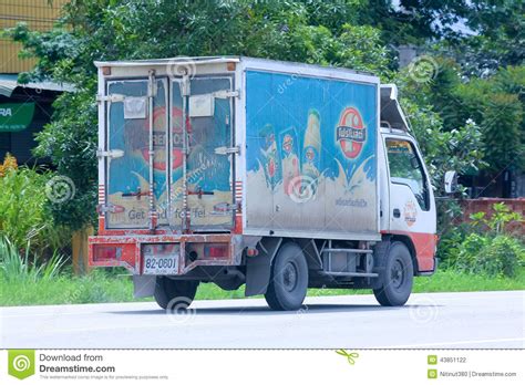 Container Mini Truck Of Kikuya Thailand Co.,Ltd Editorial Image ...