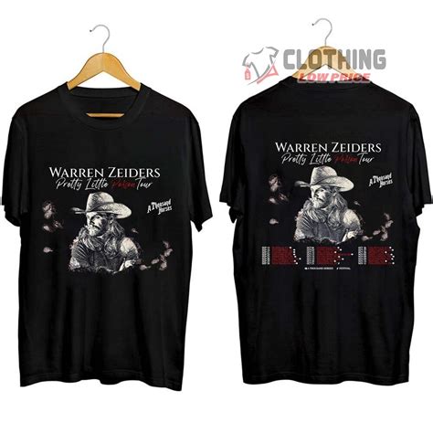 Warren Zeiders Pretty Little Poison Tour 2023 Merch, Warren Zeiders A ...