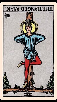 The Hanged Man (Reversed) | Tarot Card of the Day — Elliot Oracle