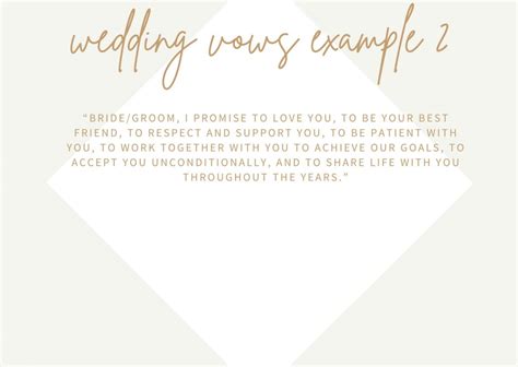 Real Wedding Vows Examples to Steal | weddingsonline