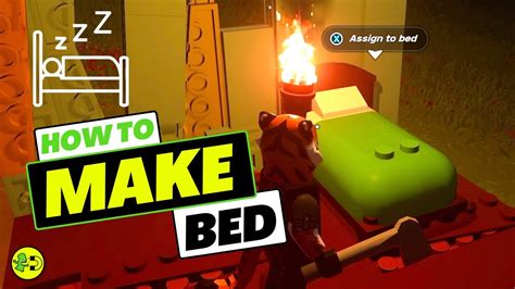 LEGO Fortnite: How to Make & Use Bed 🛌 - YouTube