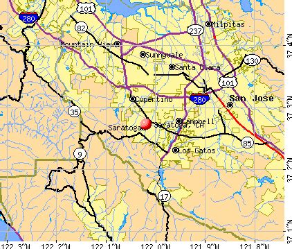 Saratoga, California (CA 95070) profile: population, maps, real estate ...