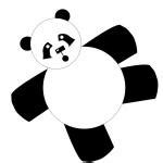 Panda Bear Clipart Illustration Free Stock Photo - Public Domain Pictures