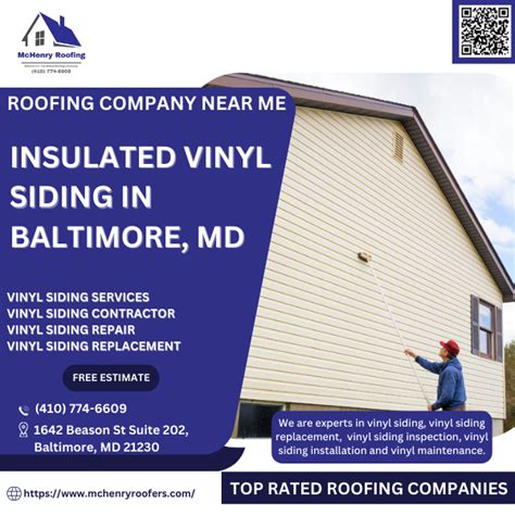 Insulated Vinyl Siding in Baltimore, Maryland