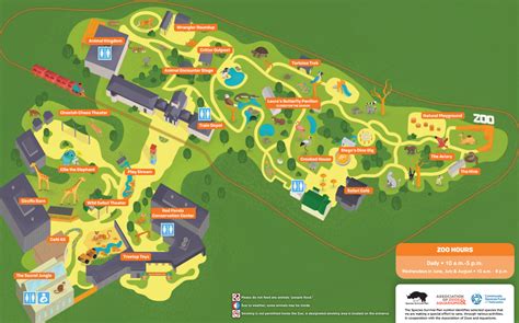 Lincoln Children's Zoo Map and Brochure (2024 - 2016) | ThemeParkBrochures.net