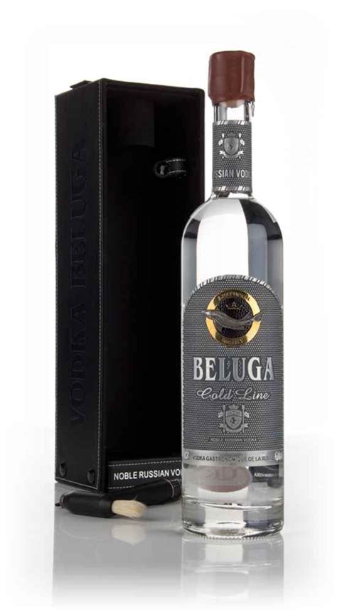 Beluga Gold Line with Leather Gift Box | Luxury vodka, Gold vodka, Vodka