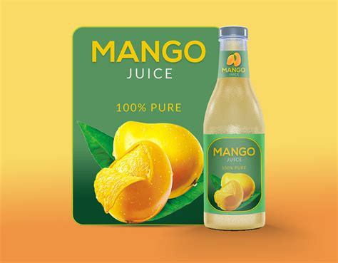 MANGO JUICE, PACKAGING on Behance