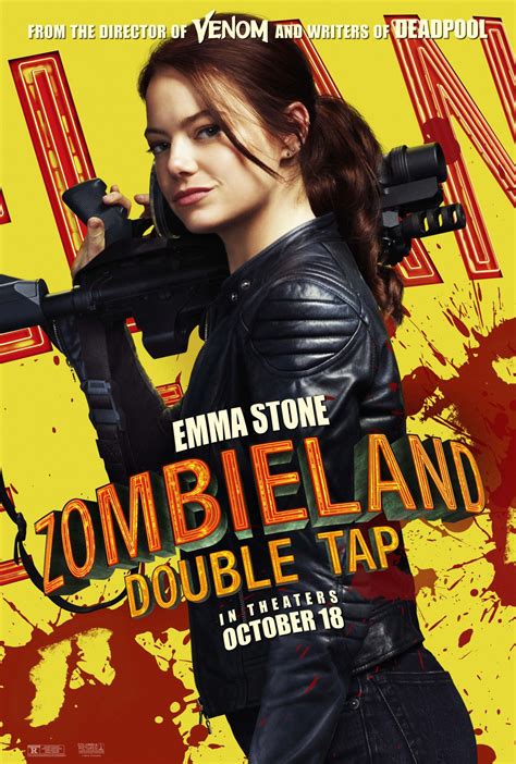 EMMA STONE, ABIGAIL BRESLIN and ZOEY DEUTCH – Zombieland: Double Tap Posters and Trailer ...