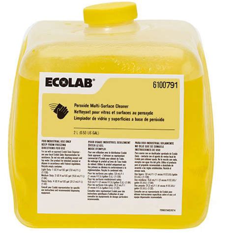 BettyMills: Peroxide Multi-Surface Disinfectant Cleaner, 2/CS - Ecolab 1144390CS