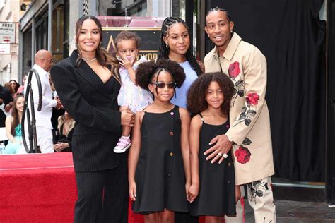 Ludacris Smiles with All Four of His Daughters as He Receives Star on Hollywood Walk of Fame