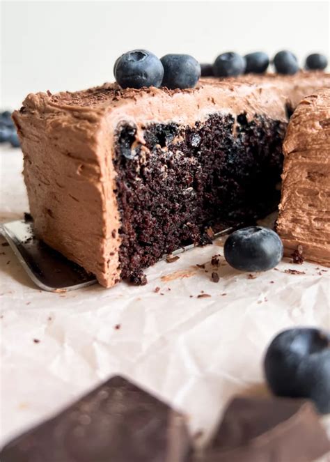 Blueberry Chocolate Cake - Made in Motherhood