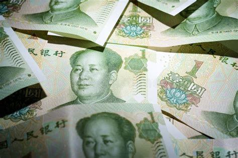 Yuan banknotes view stock image. Image of economic, closeup - 174884261