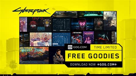 GOG.COM giving away Cyberpunk 2077 Goodies Collection, a 4GB download full of images - available ...