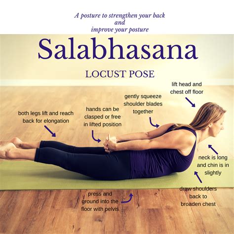 Salabhasana (Locust Pose) for weight loss - Fit and Fabulous