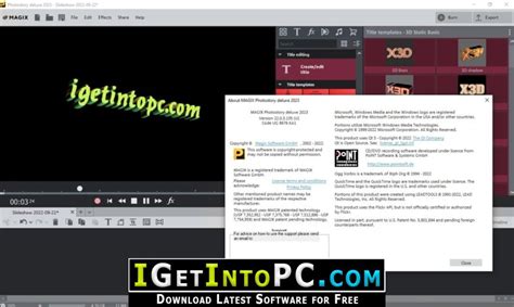 MAGIX Photostory 2023 Deluxe Free Download